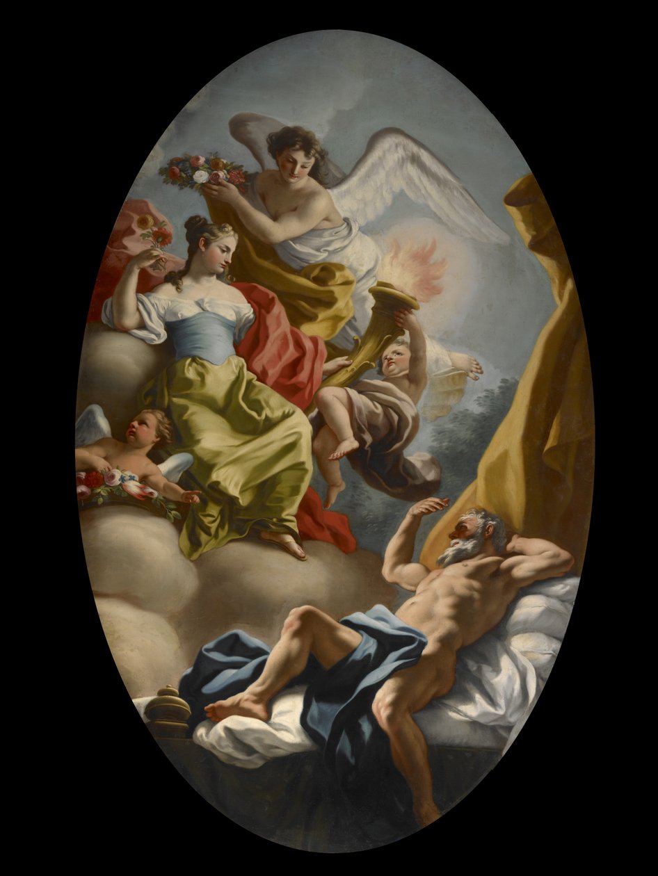 Allegoria della saggezza e della verità da Francesco de Mura