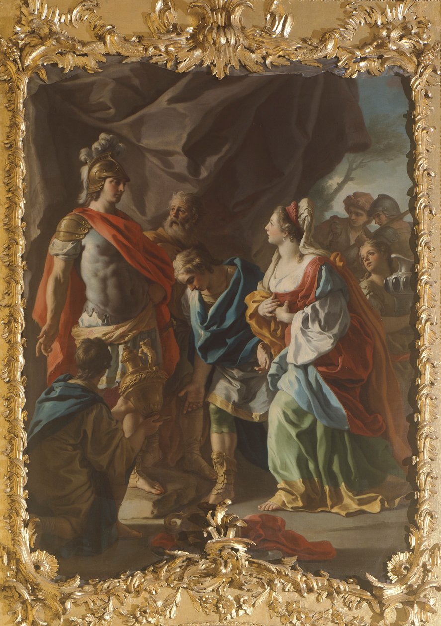 Storie di Alessandro, di Francesco De Mura (1696-1782) da Francesco de Mura