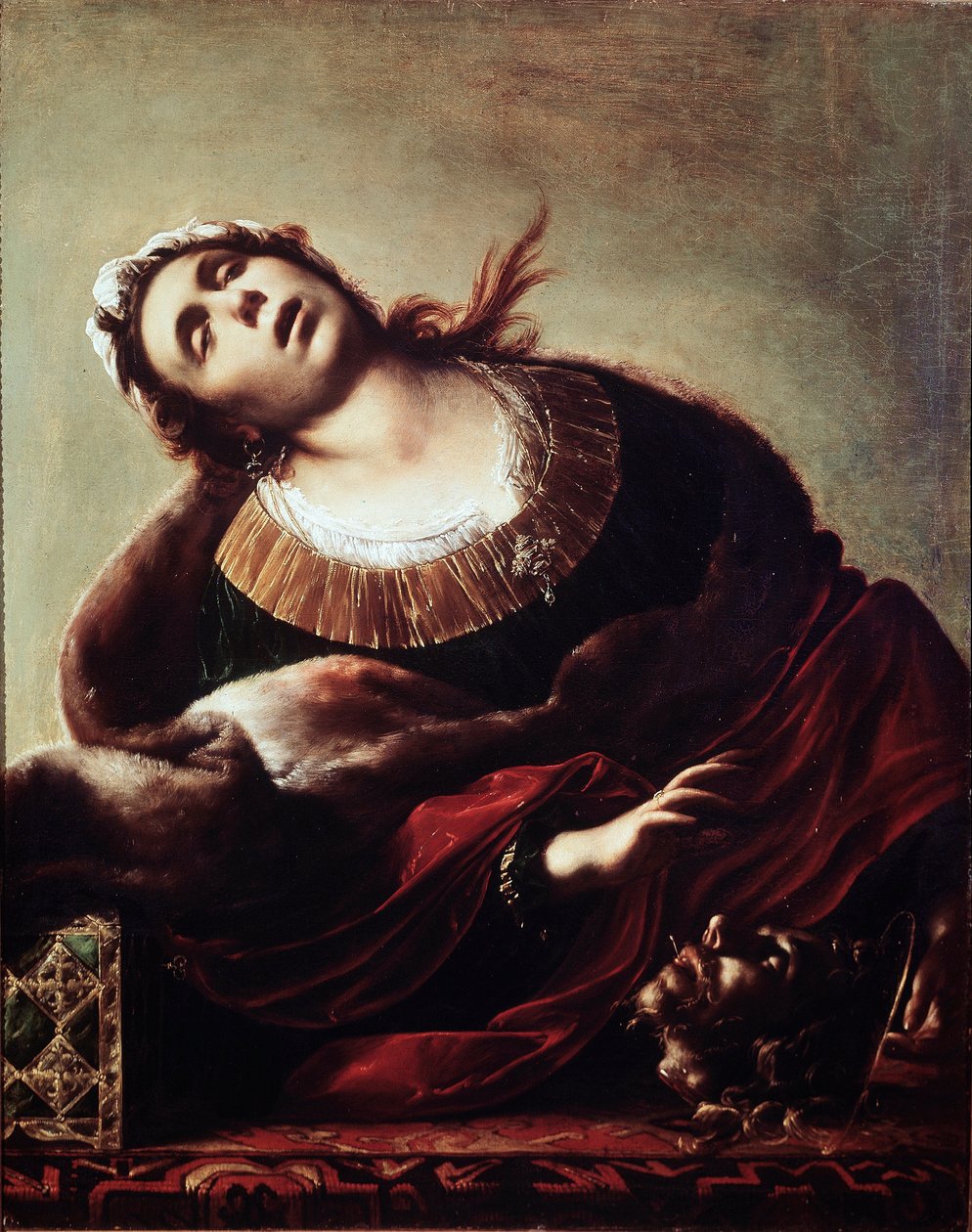 Erodiade con la testa di Giovanni Battista da Francesco del Cairo