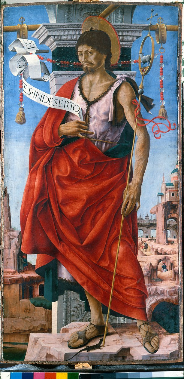 San Giovanni Battista da Francesco del Cossa