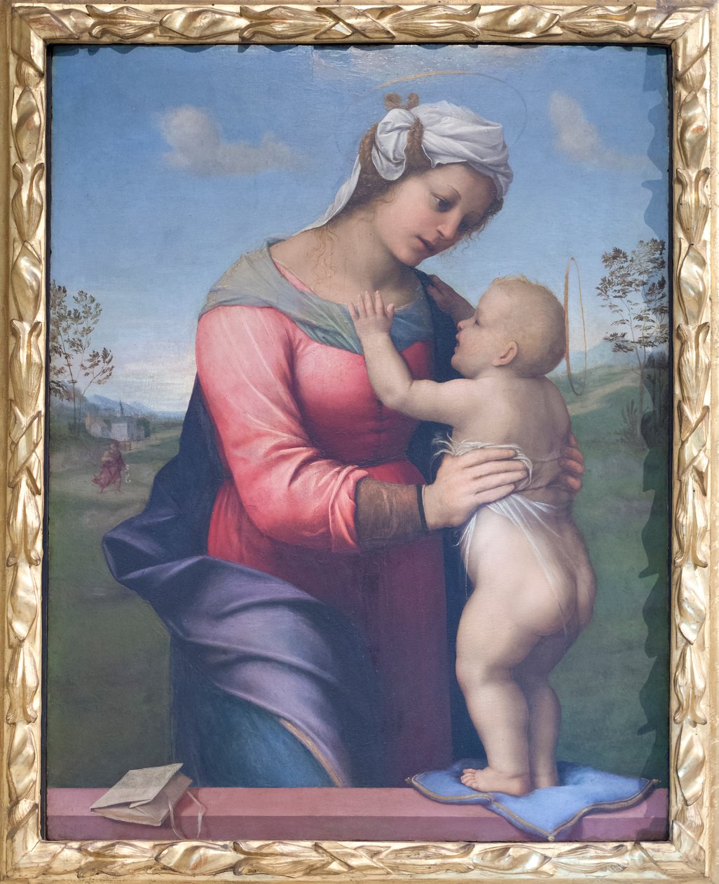 Madonna con Bambino da Francesco di Cristofano Franciabigio