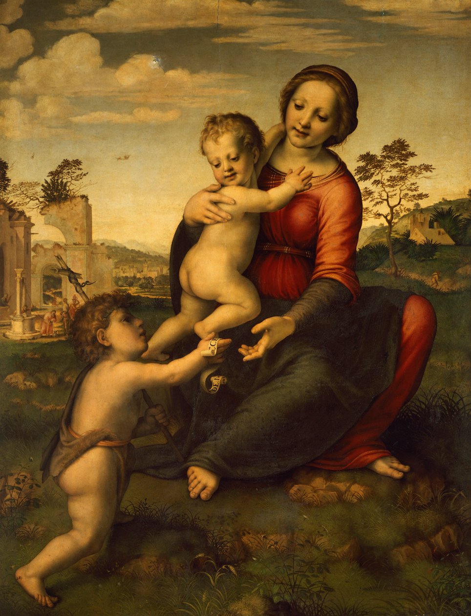 Nostra Signora del pozzo da Francesco di Cristofano Franciabigio