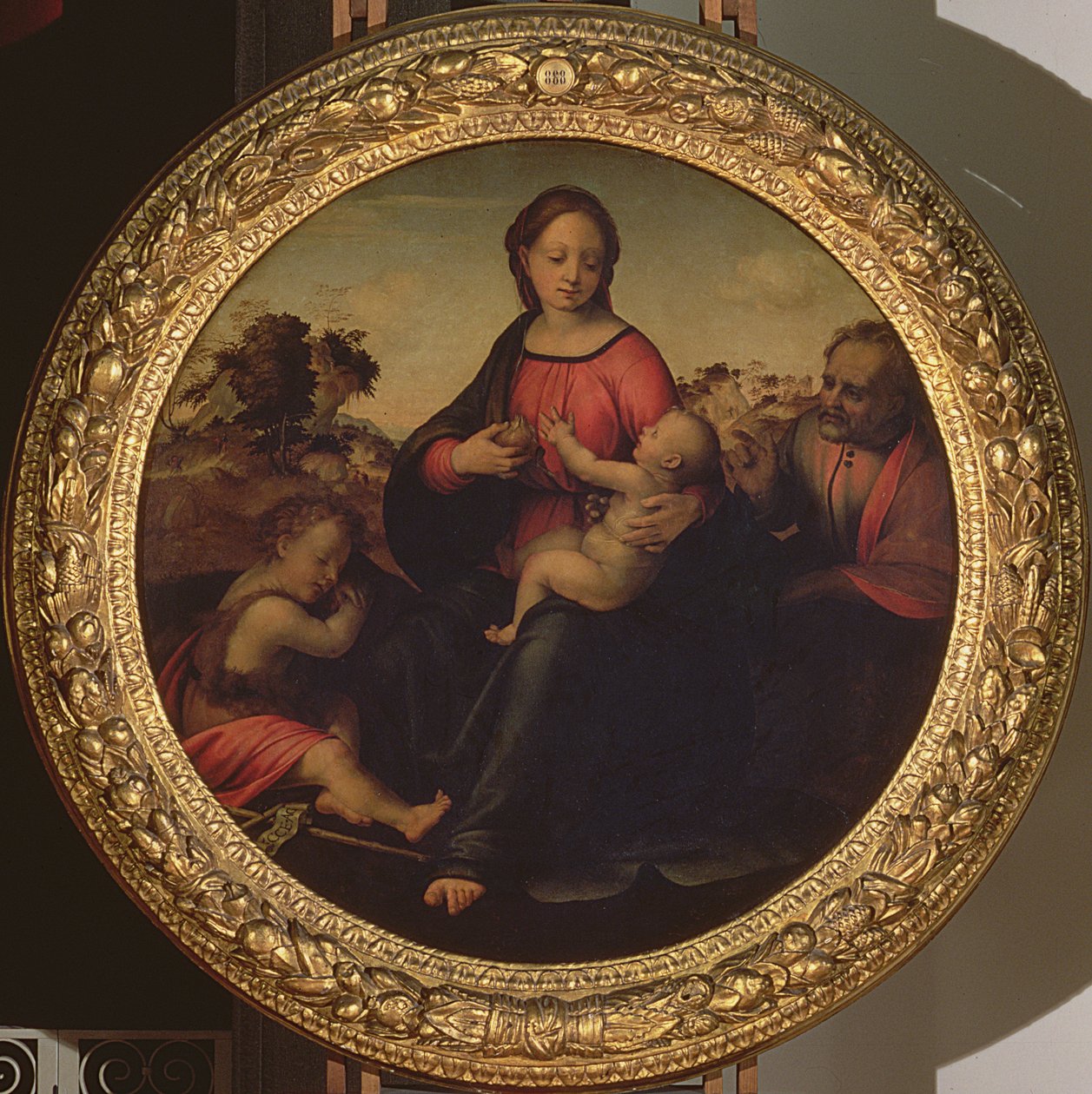 La Sacra Famiglia da Francesco di Cristofano Franciabigio