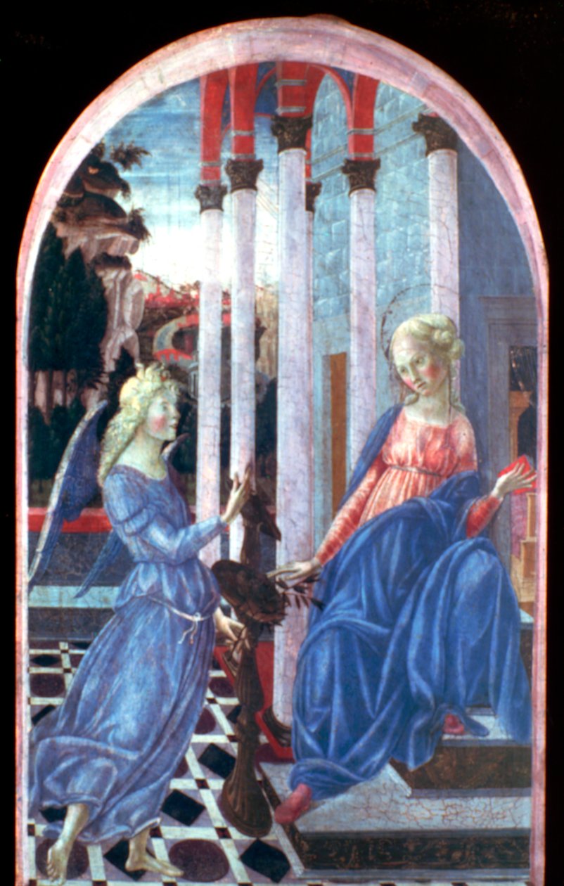 Annunciazione, c1470-1472 da Francesco di Giorgio Martini