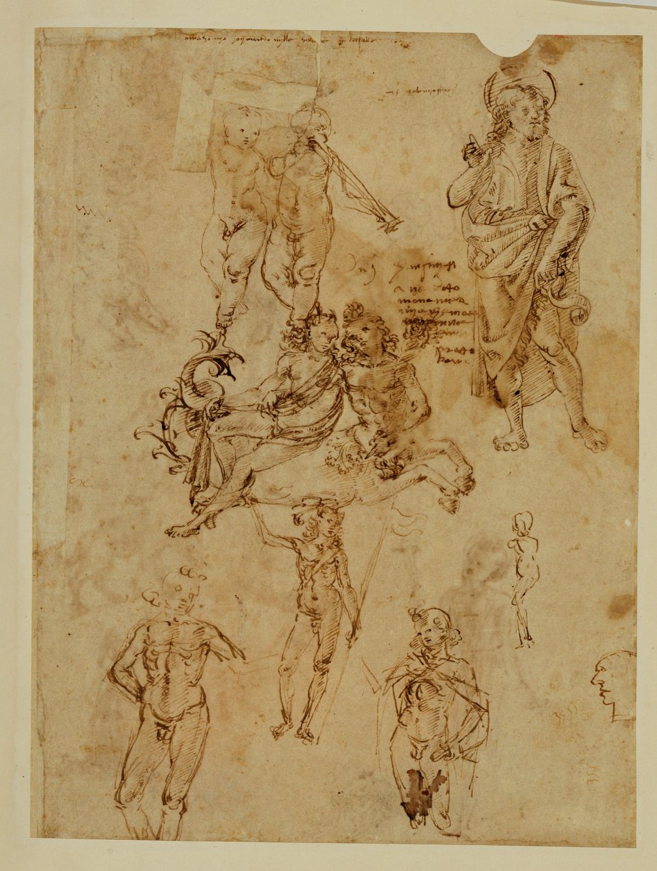 Centauro che stupra una ninfa ... da Francesco di Simone (attr. to)