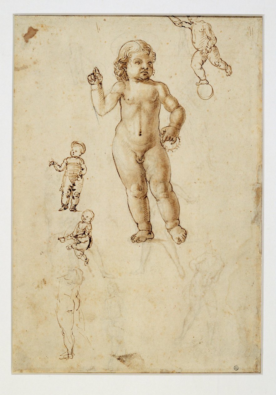 Cinque studi su bambini ... da Francesco di Simone (attr. to)