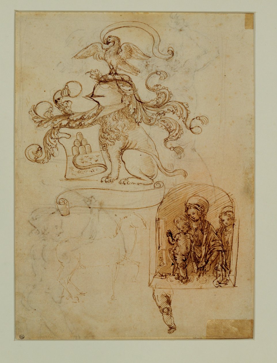 Elementi araldici ... da Francesco di Simone (attr. to)