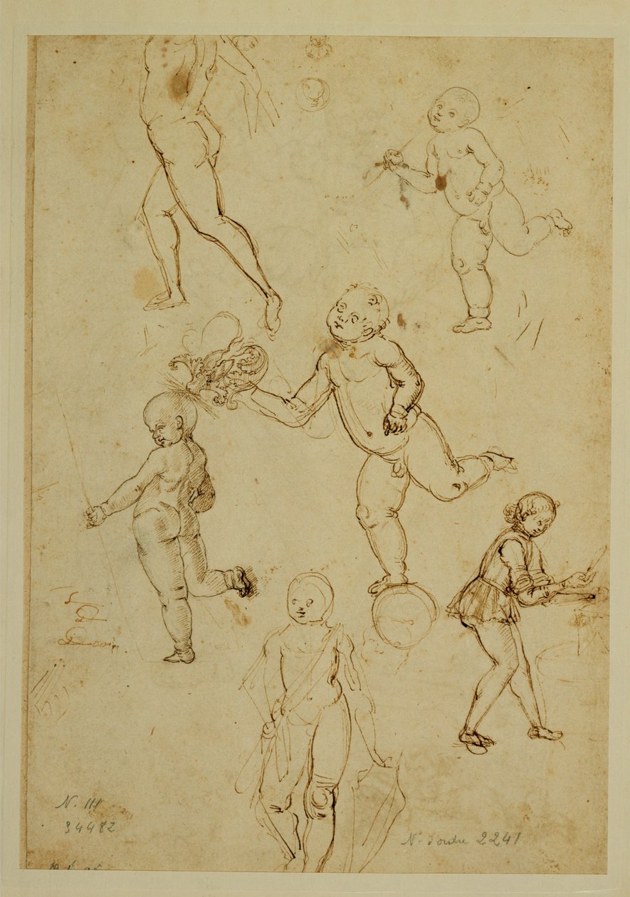 Tre figli; un putto ... da Francesco di Simone (attr. to)