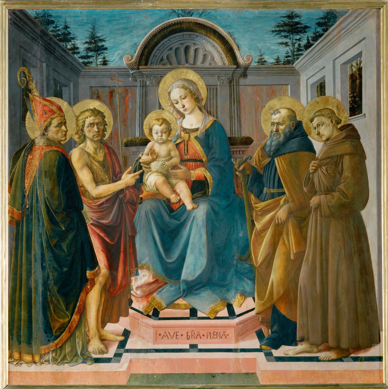 La Vergine con il Bambino tra Santa Zenobia, San Giovanni Battista, Sant