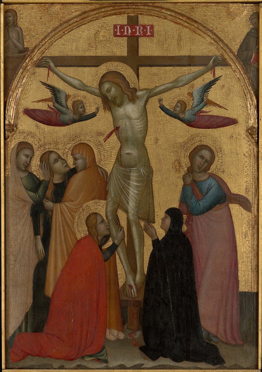 La Crocifissione, c. 1370 da Francescuccio Ghissi