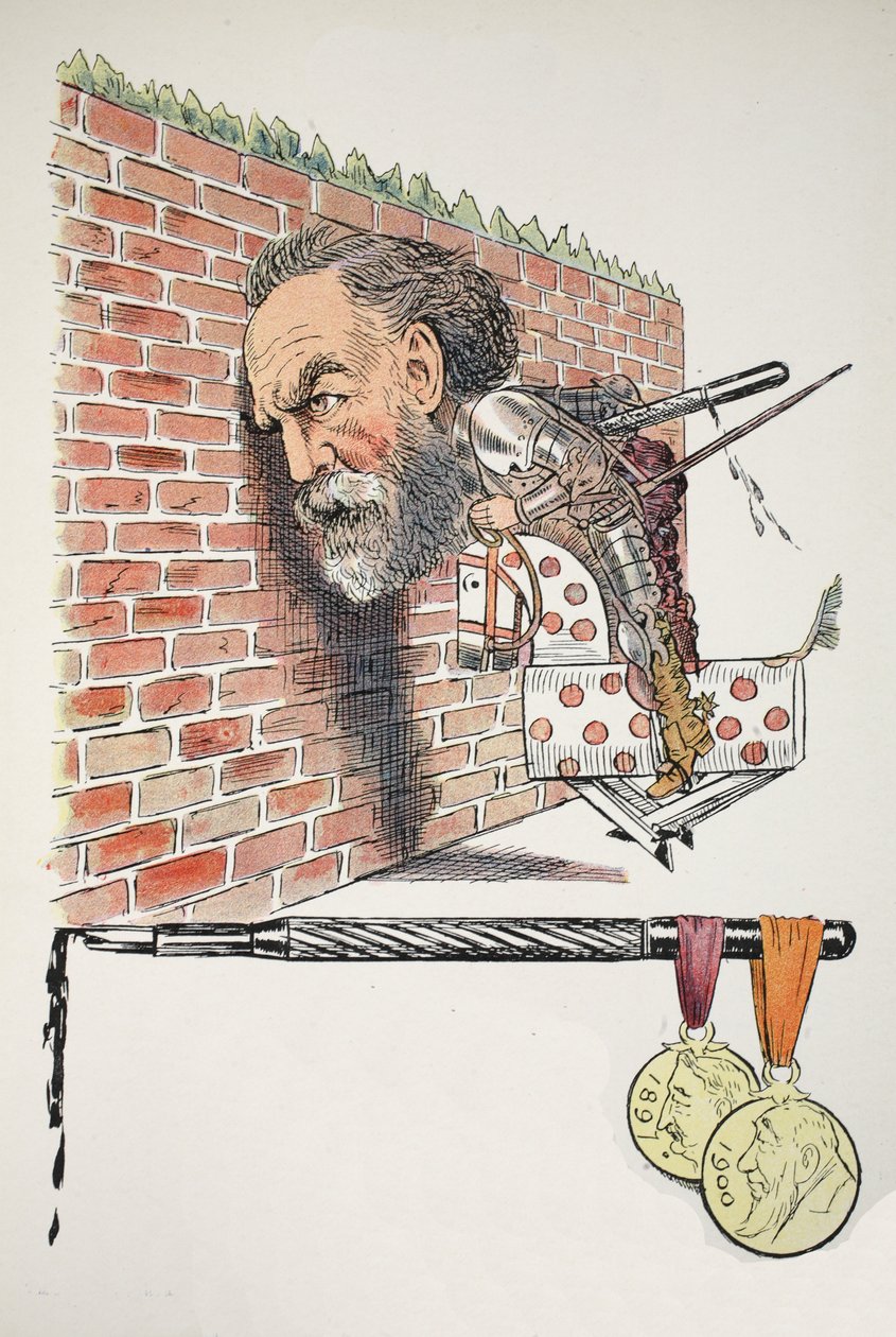 Una Q Spingente, illustrazione da L