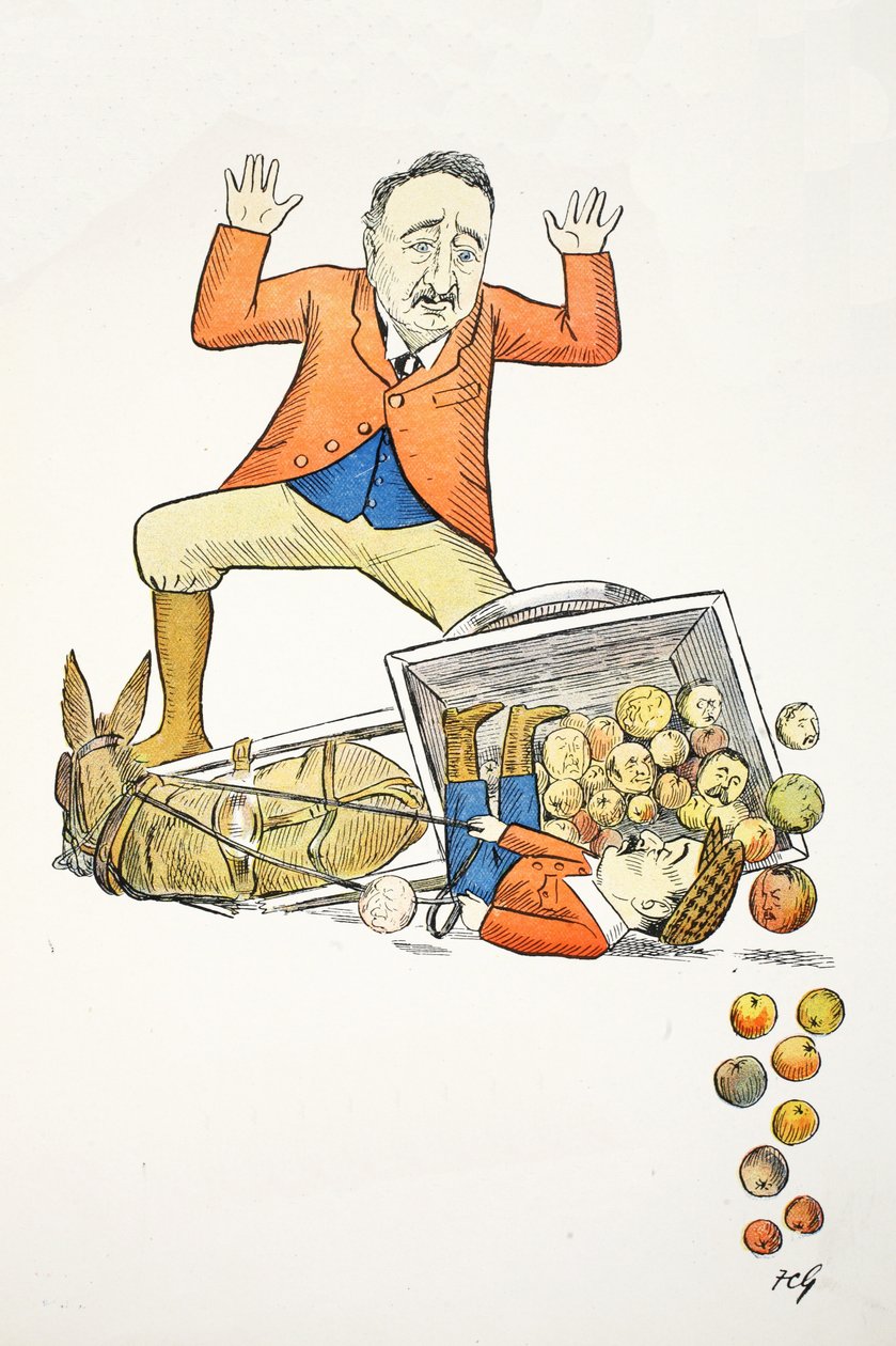 La miniera di diamanti R, illustrazione da L