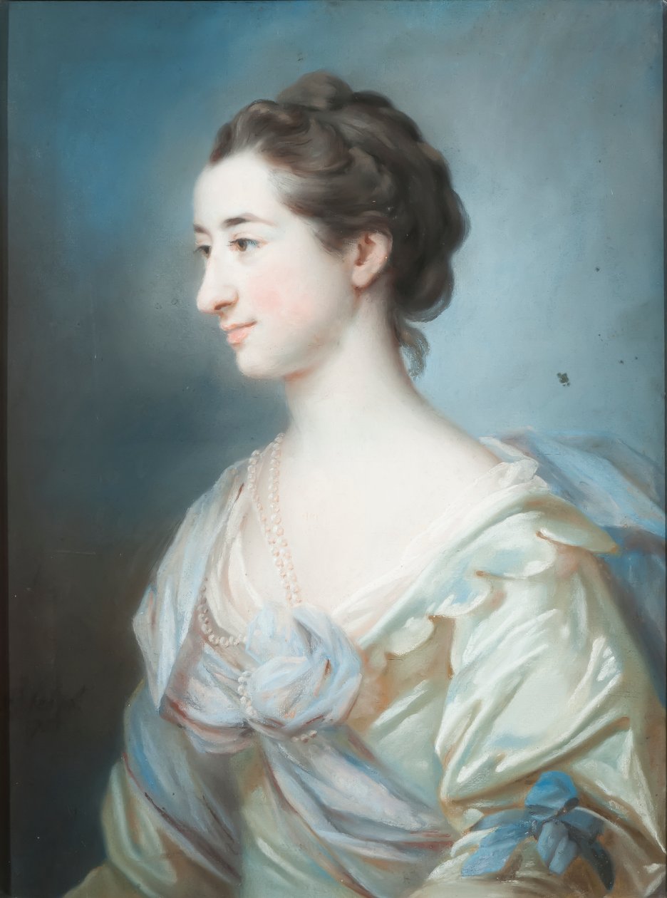 Ritratto di Elizabeth Thornton, 1755 da Francis Cotes