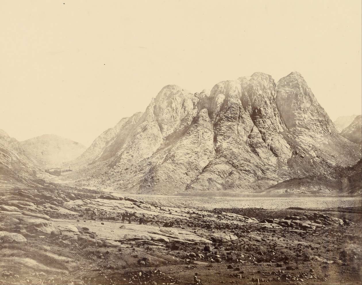 Monte Horeb, Sinai da Francis Frith