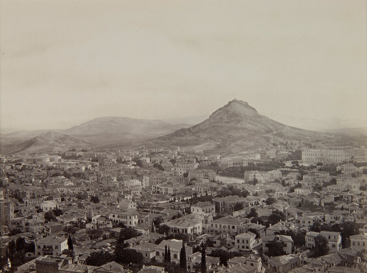 Vista di Atene dall
