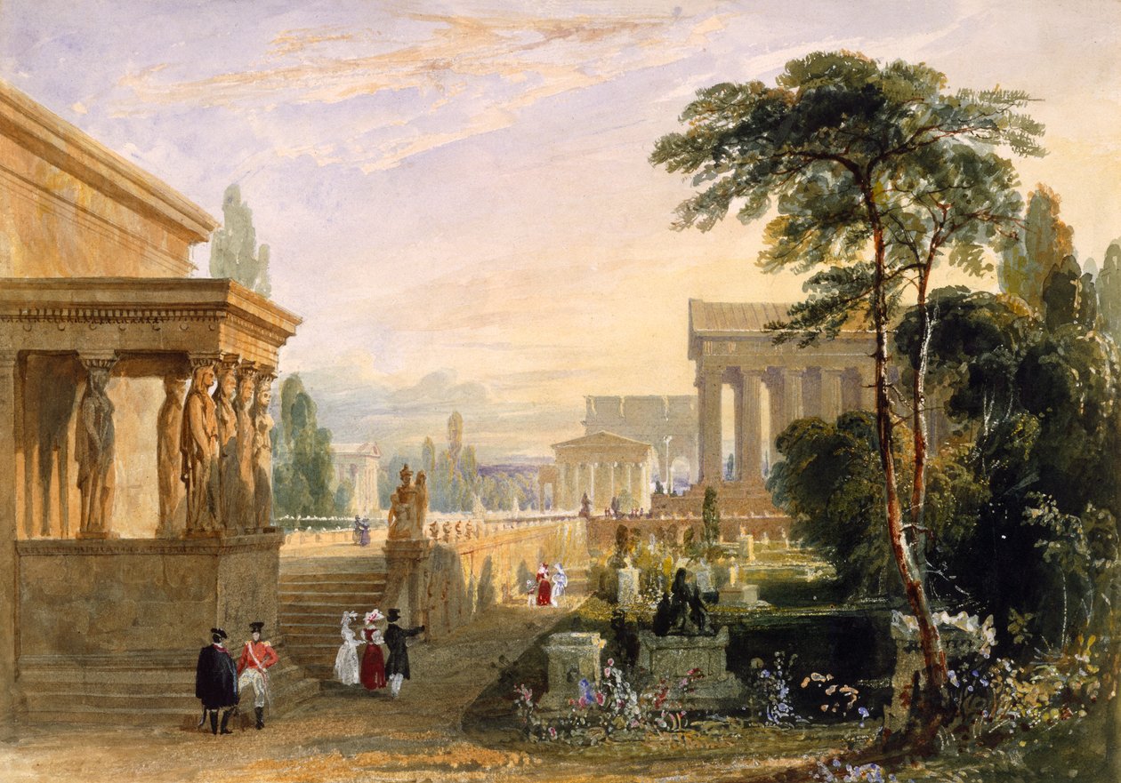 Il proposto Grand National Cemetery, 1830 da Francis Goodwin