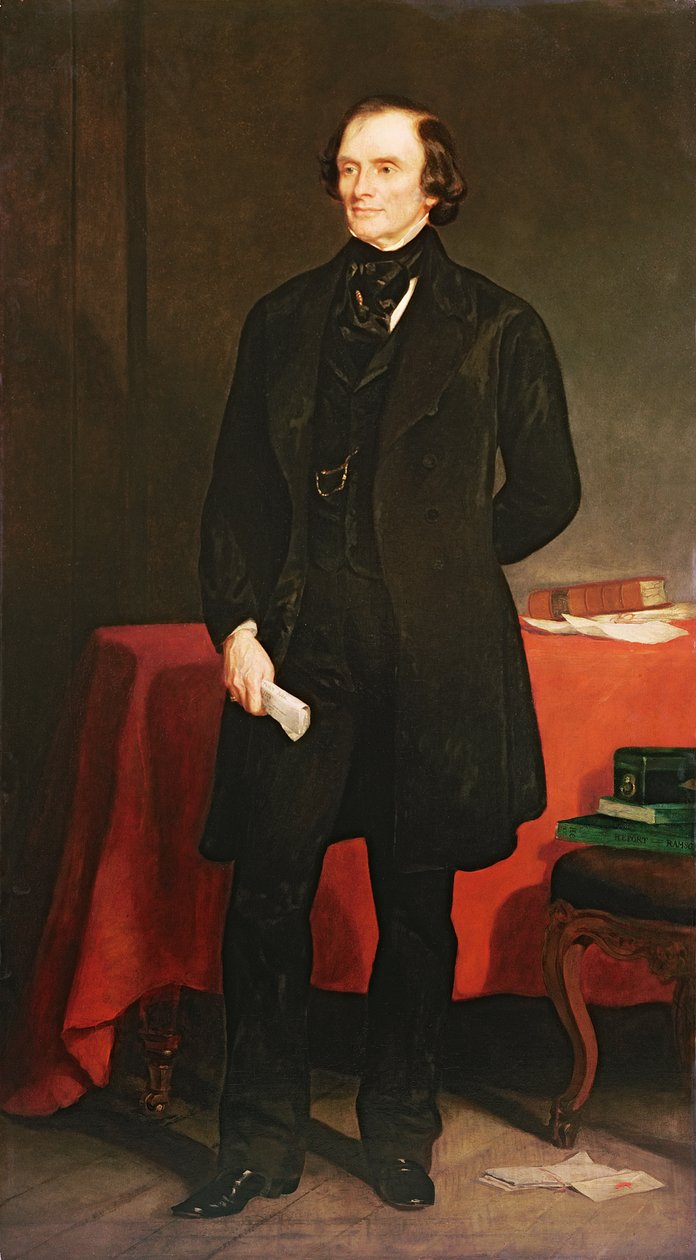 Ritratto di John Russell (1792-1878), 1° Conte Russell, 1853 da Francis Grant