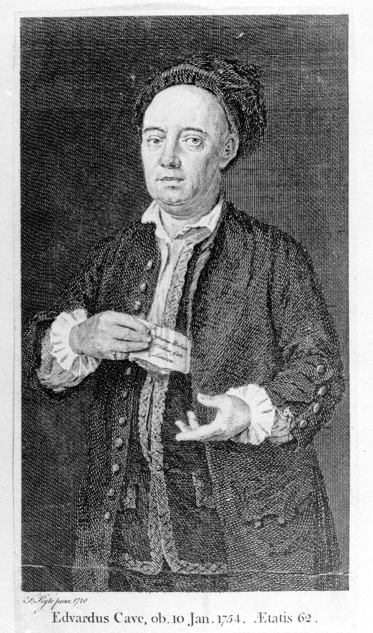 Edward Cave, stampato nel 1754 da Francis Kyte