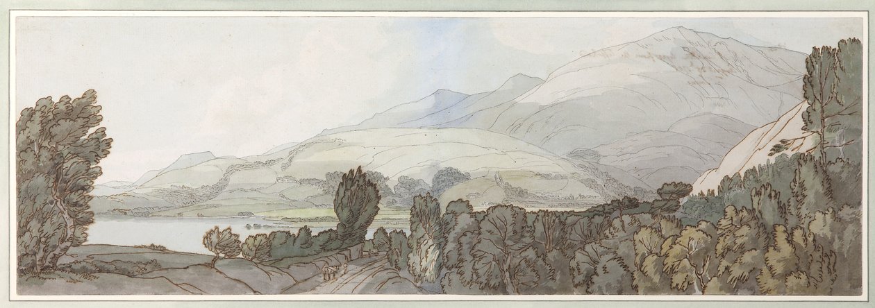 Lago di Coniston da Francis Towne