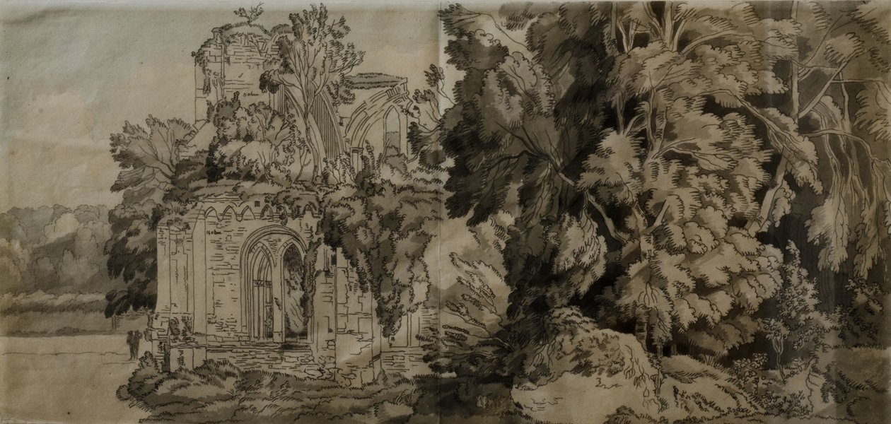 Abbazia di Netley da Francis Towne