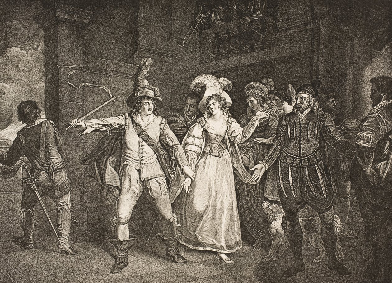 Padova, davanti alla casa di Battista, Atto III, Scena II, da 