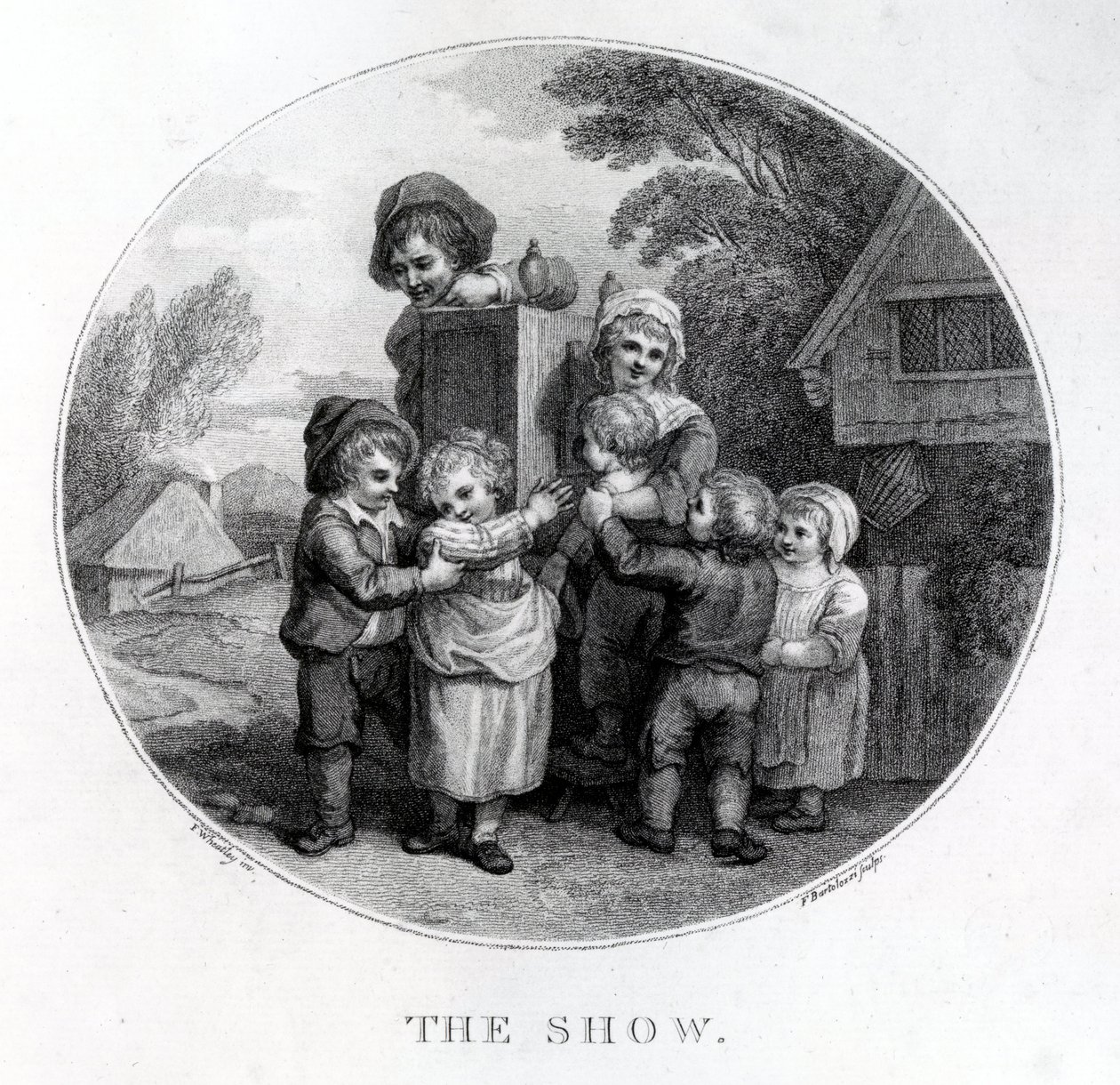 Il teatrino, 1789 da Francis Wheatley