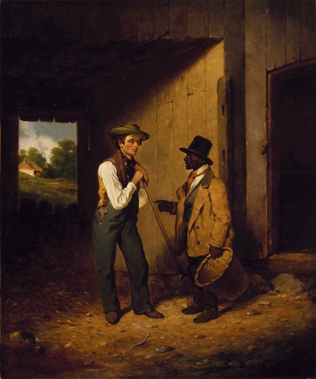Tutto chiacchiere e niente lavoro da Francis William Edmonds