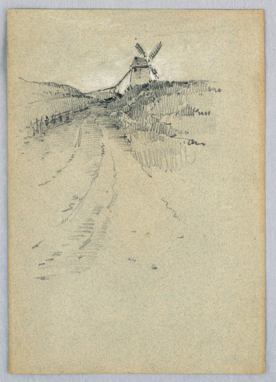 Un mulino a vento da Francis Augustus Lathrop