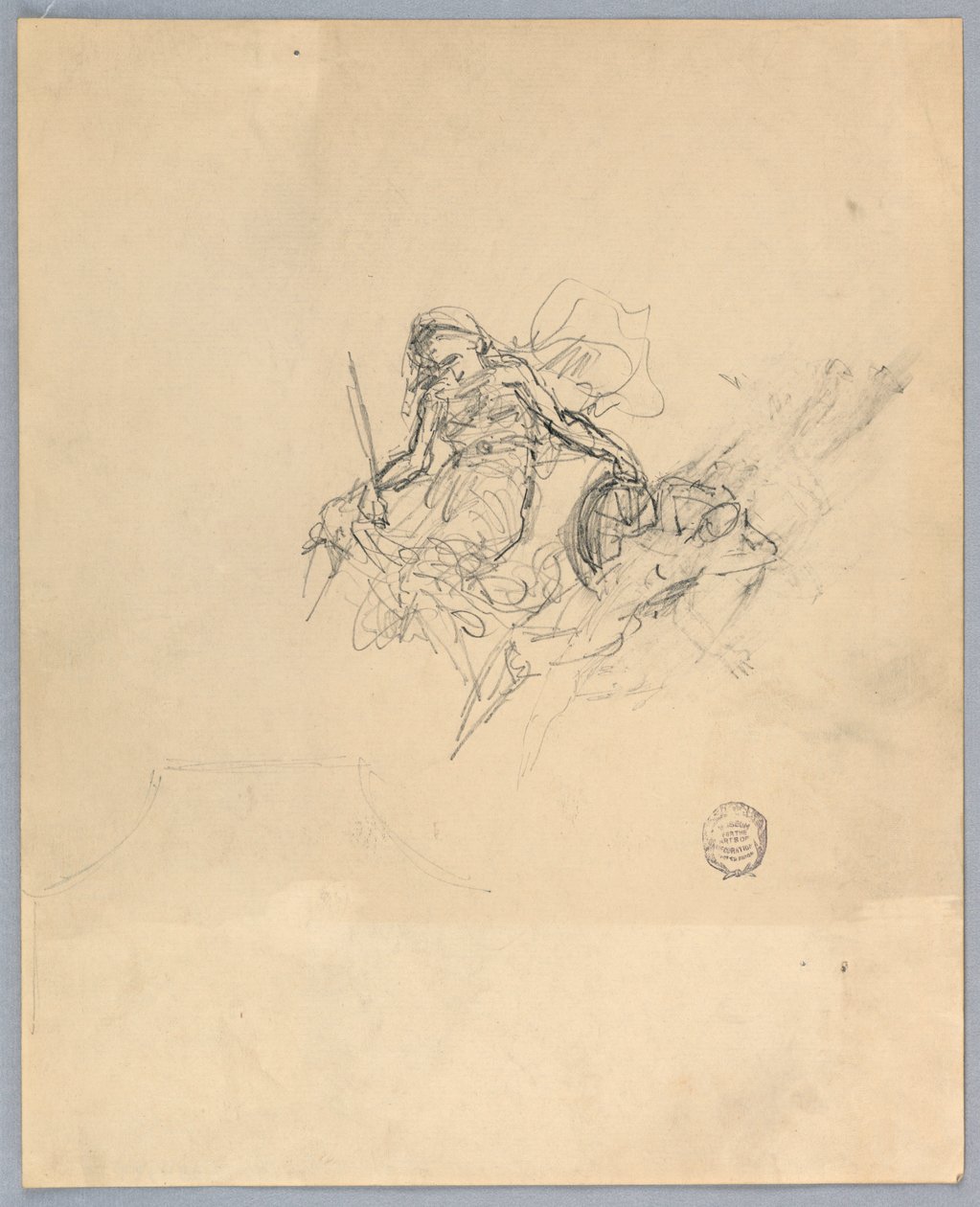 Schizzo di Fortuna da Francis Augustus Lathrop