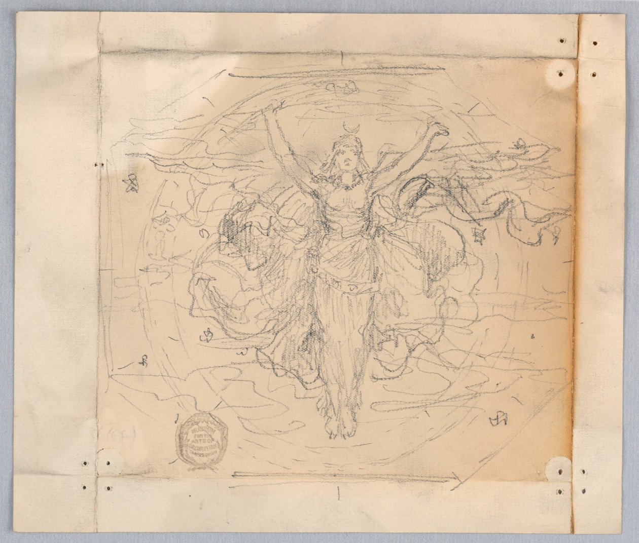 Studio per "Zodiaco" da Francis Augustus Lathrop