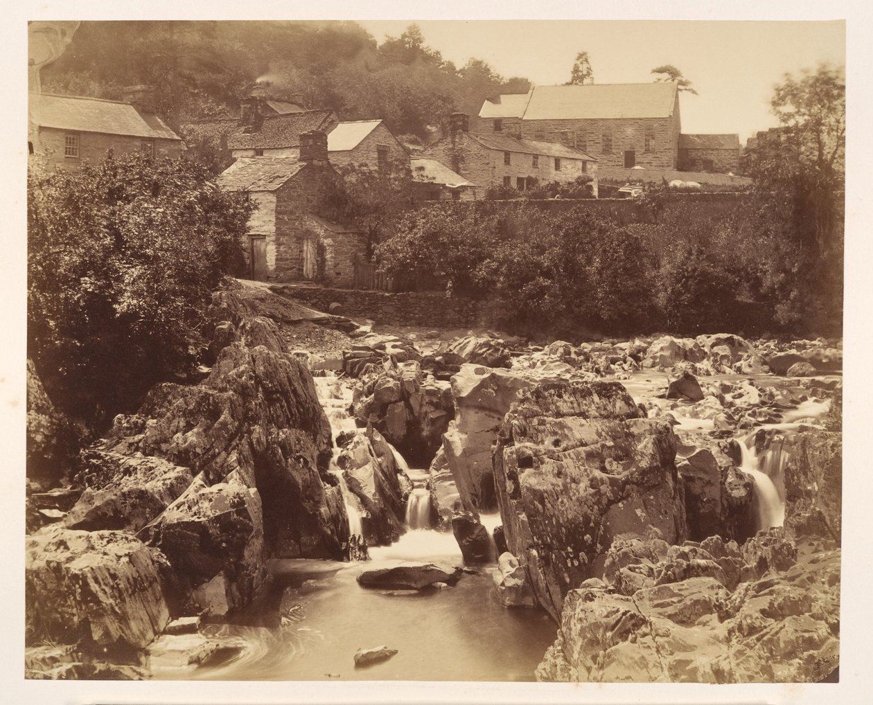 A Pont y Pair, Bettws-y-Coed, Galles settentrionale da Francis Bedford