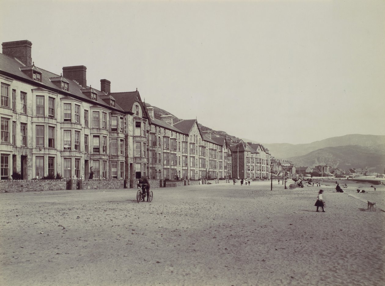 Barmouth. Terrazza marina ed esplanade, 1870 da Francis Bedford