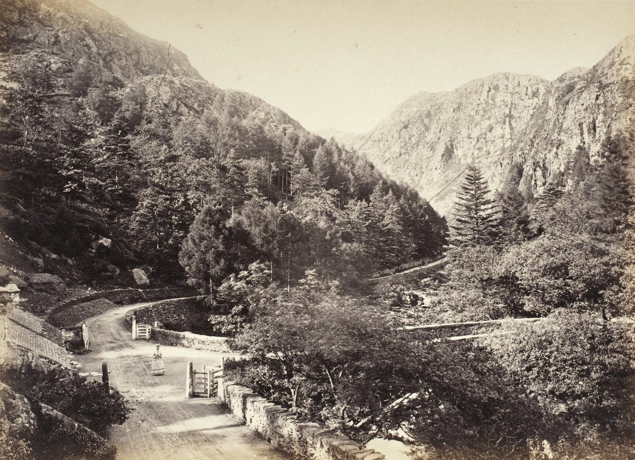 Beddgelert, passo di Aberglaslyn, dalla strada (515) da Francis Bedford