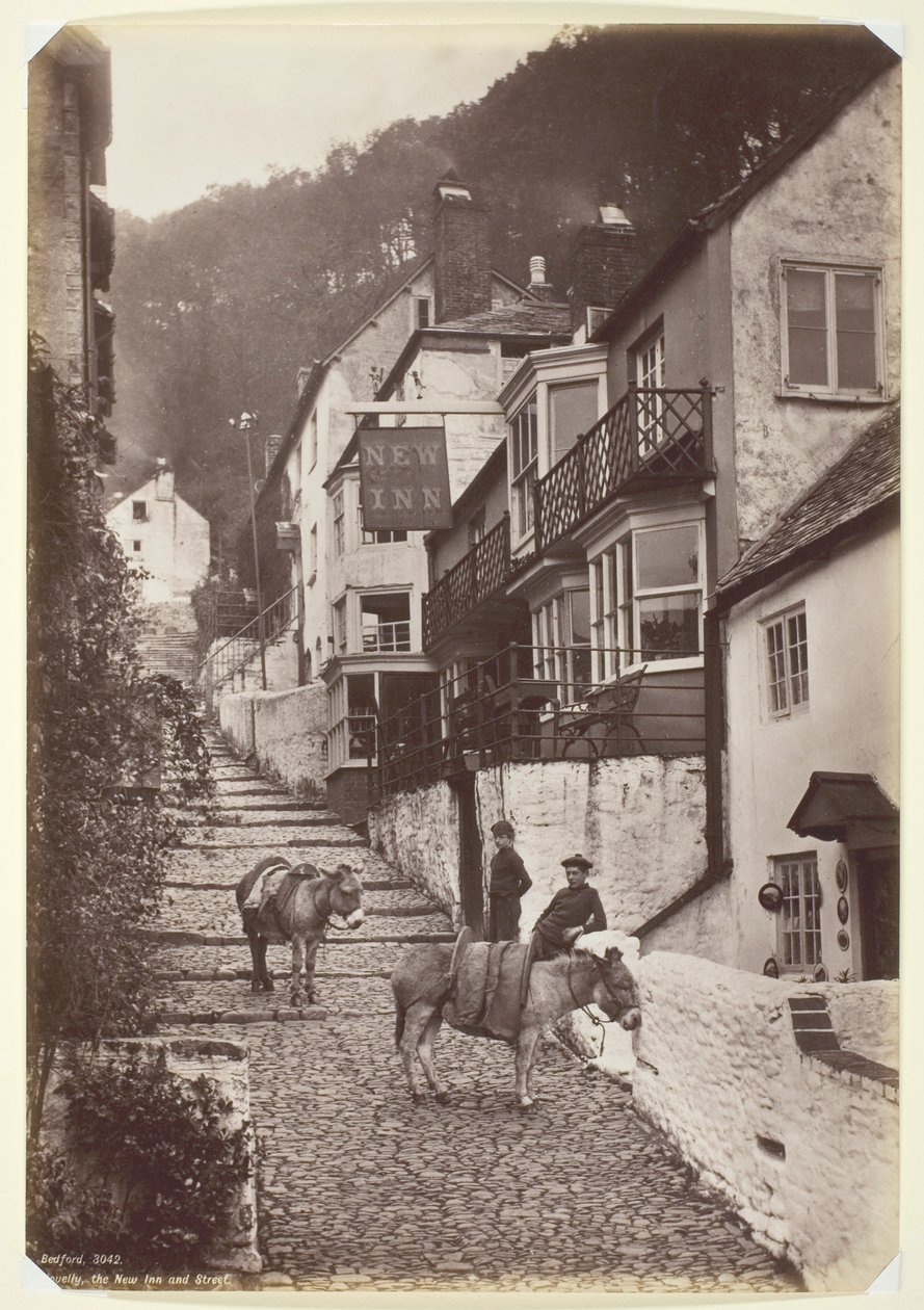 Clovelly, la nuova locanda e la strada da Francis Bedford