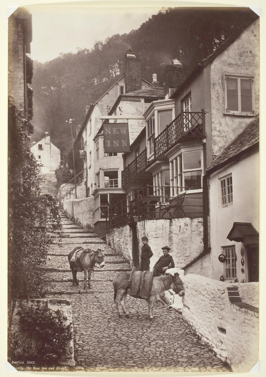 Clovelly, la nuova locanda e la strada da Francis Bedford