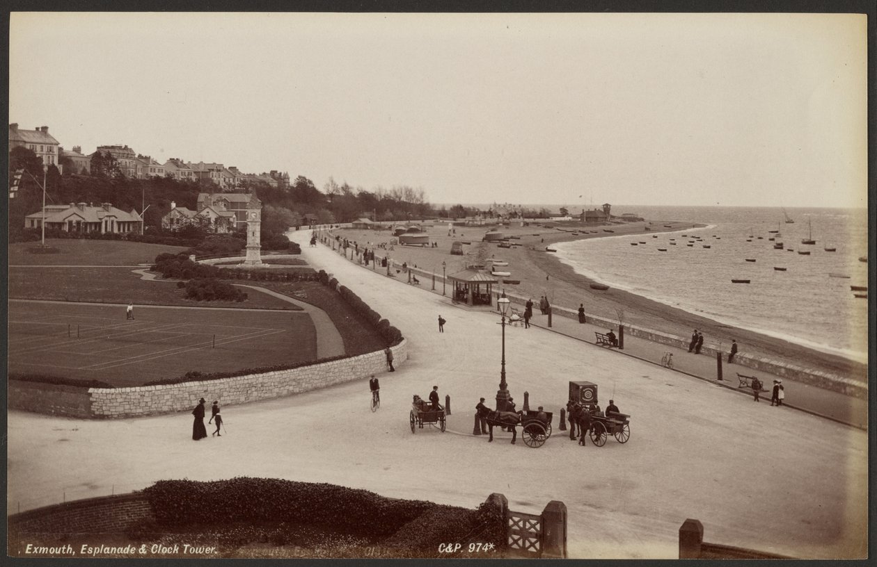 Exmouth, passeggiata e torre dell