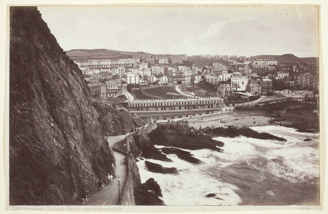 Ilfracombe, Capstone Parade e Wildersmouth da Francis Bedford