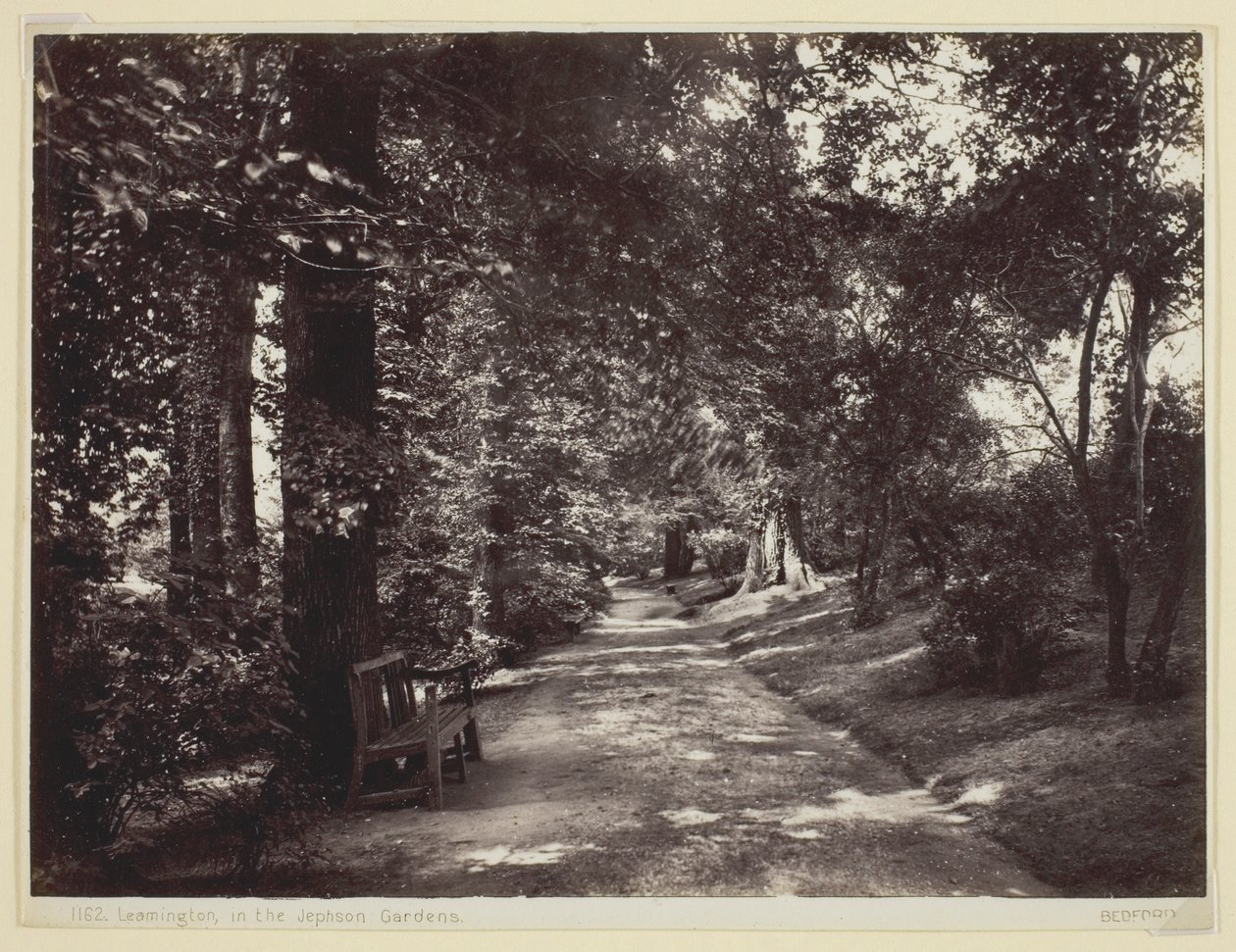 Leamington, nei Giardini Jephson da Francis Bedford