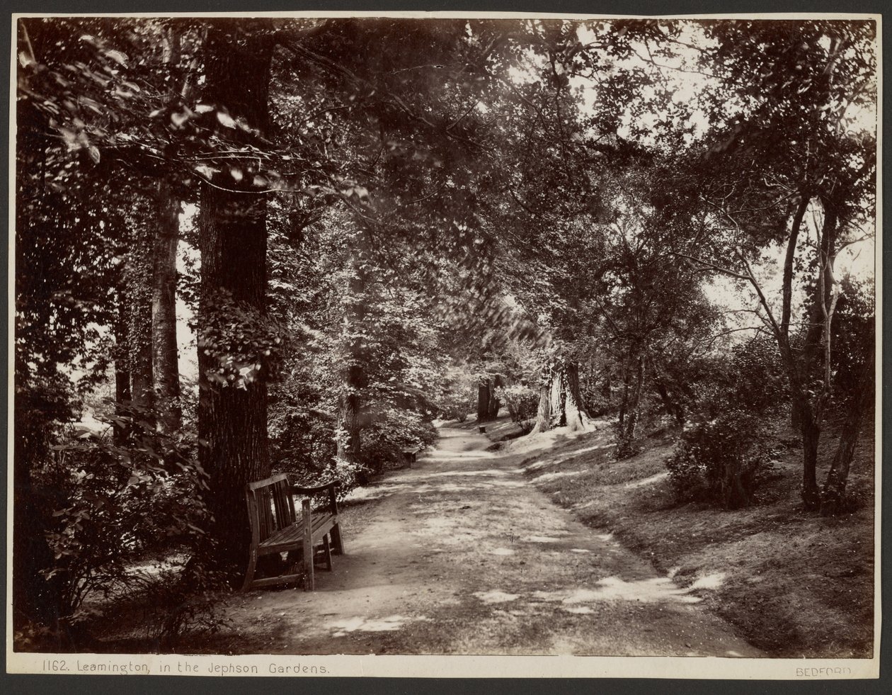 Leamington, nei Giardini Jephson da Francis Bedford