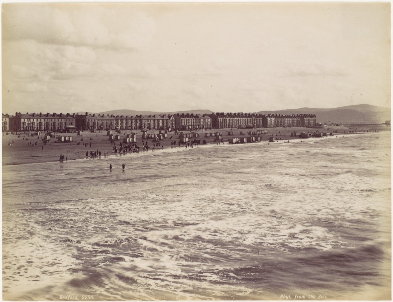 Rhyl, vista dal mare da Francis Bedford