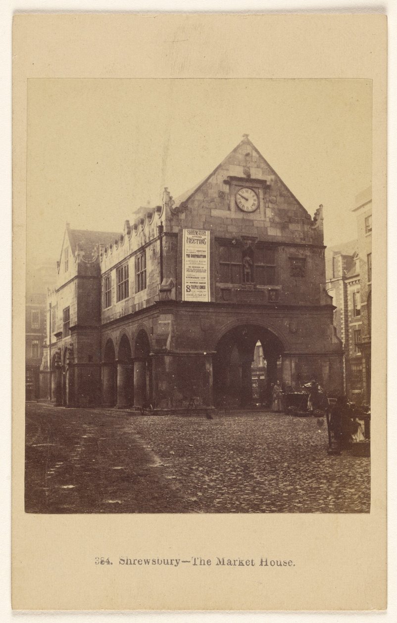 Shrewsbury - La Casa del Mercato. da Francis Bedford