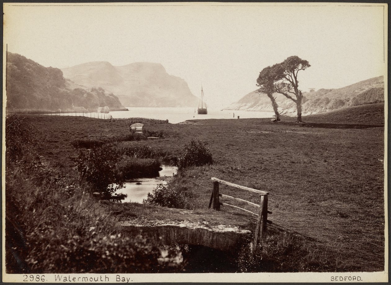 Baia di Watermouth da Francis Bedford