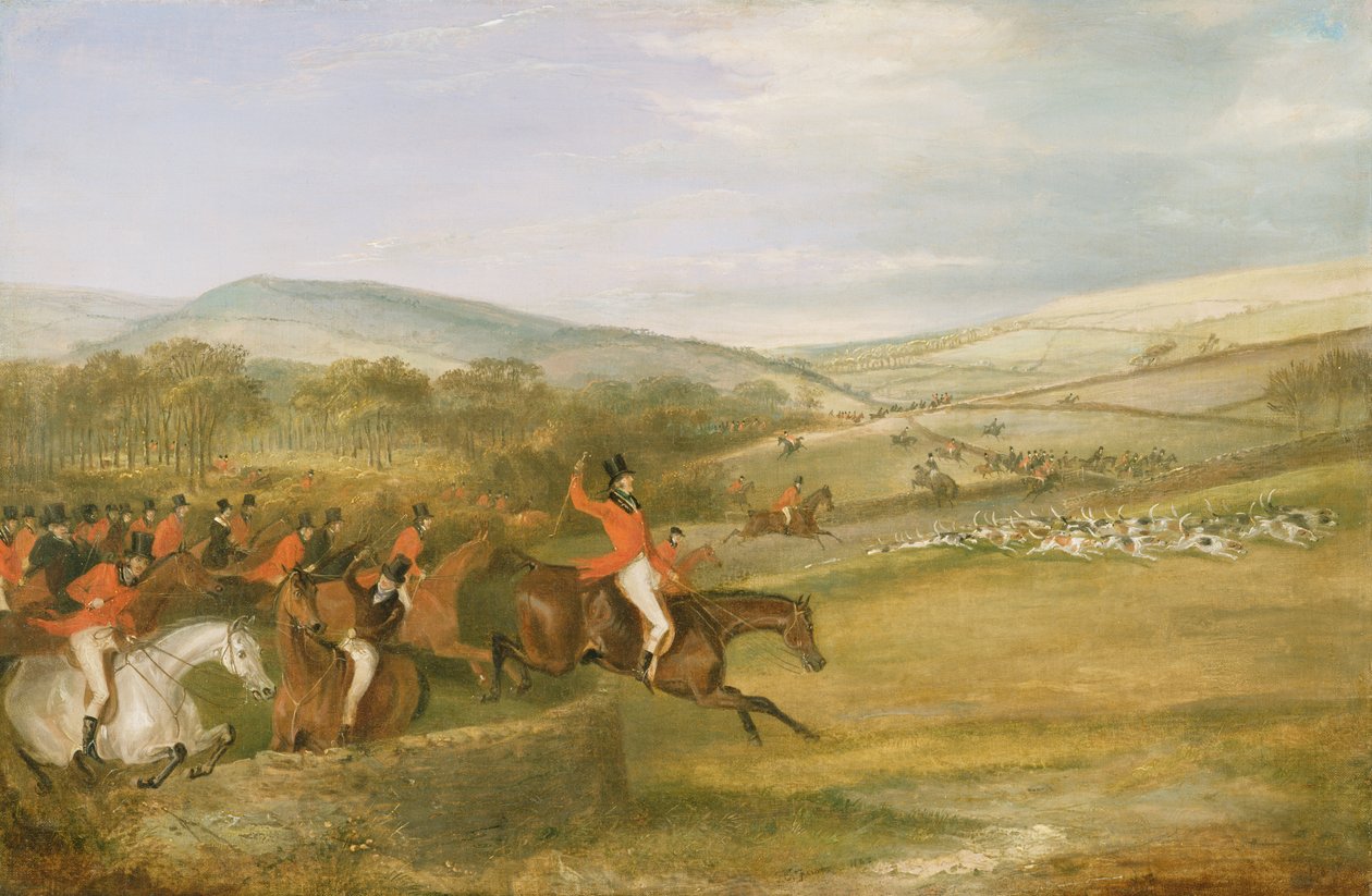 La caccia di Berkeley, 1842 da Francis Calcraft Turner