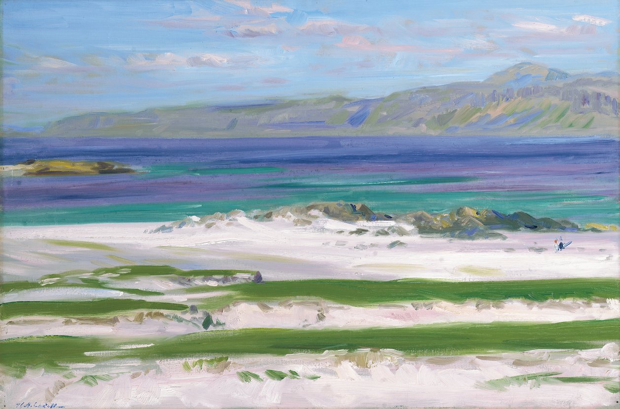 Iona Sound e Ben More da Francis Campbell Boileau Cadell