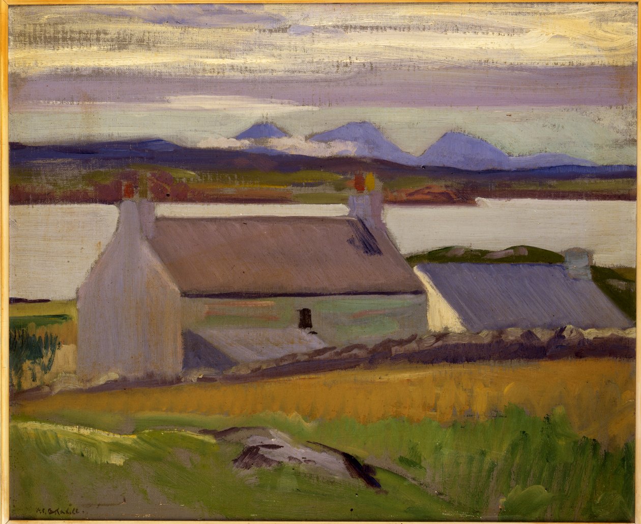 Crepuscolo, Iona, Paps di Jura Oltre da Francis Campbell Boileau Cadell