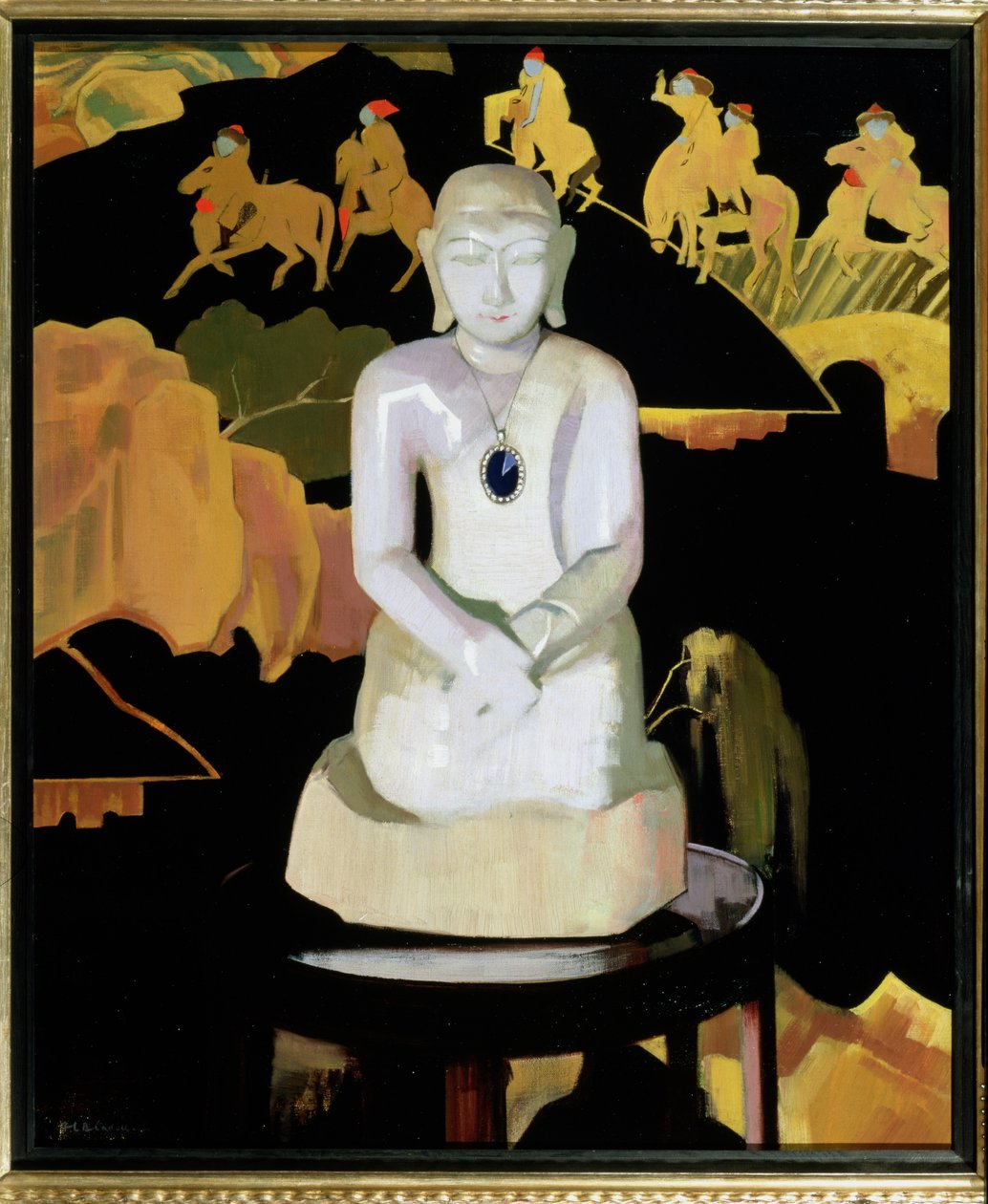 Il Buddha (Nero e Oro) c.1929-30 da Francis Campbell Boileau Cadell