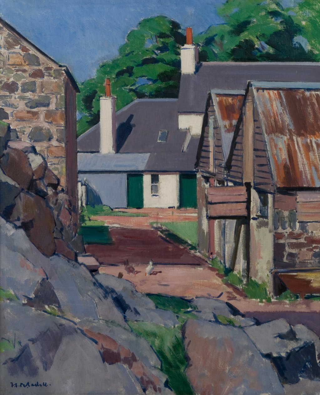 La fattoria, Isola di Mull da Francis Campbell Boileau Cadell