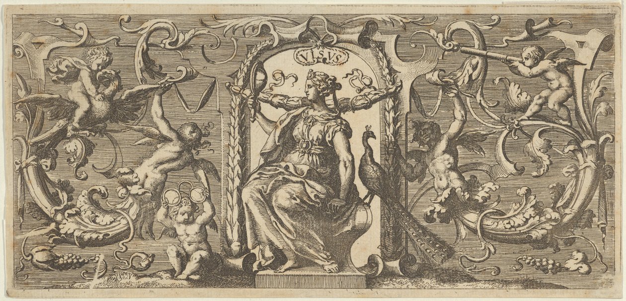 Vista, da Quinque Sensuum Five Senses da Francis Cleyn