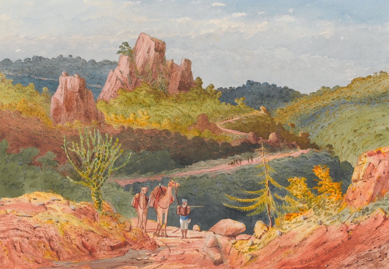 Amba Alaji, vicino ad Atillam da Francis Cornelius James