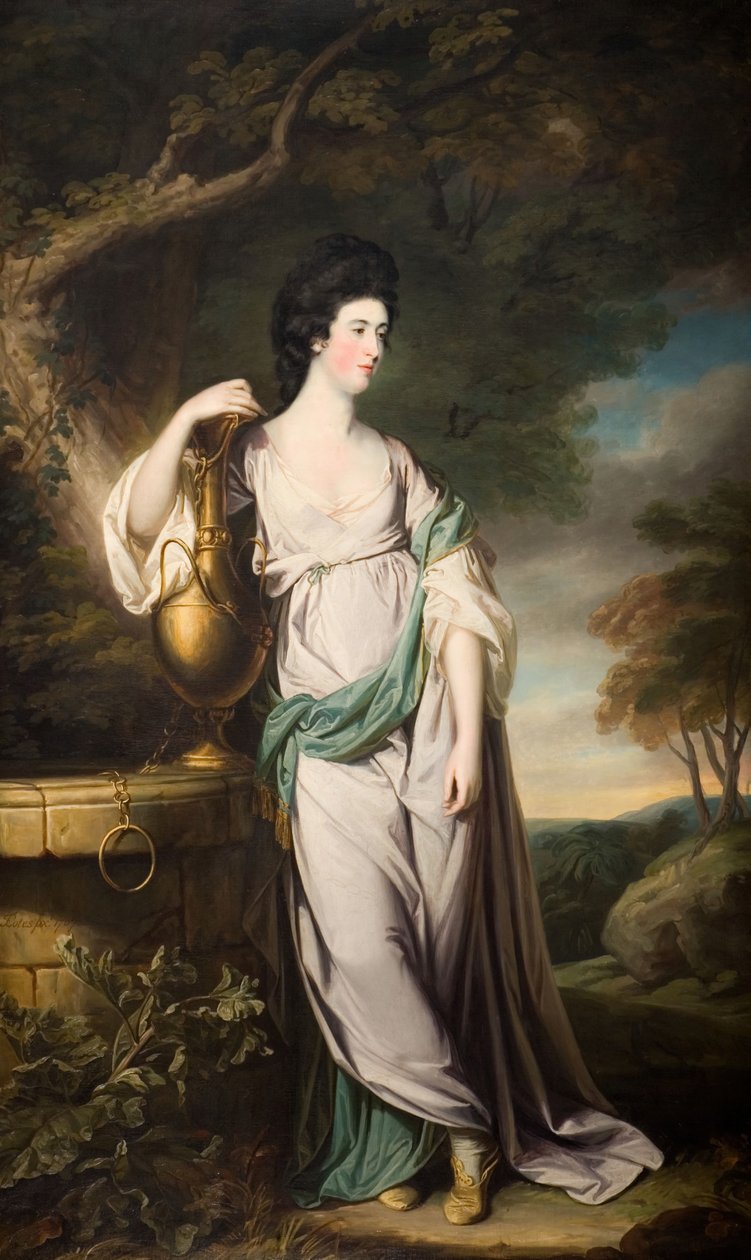 Ritratto di Miss Catherine Eld, 1767 da Francis Cotes